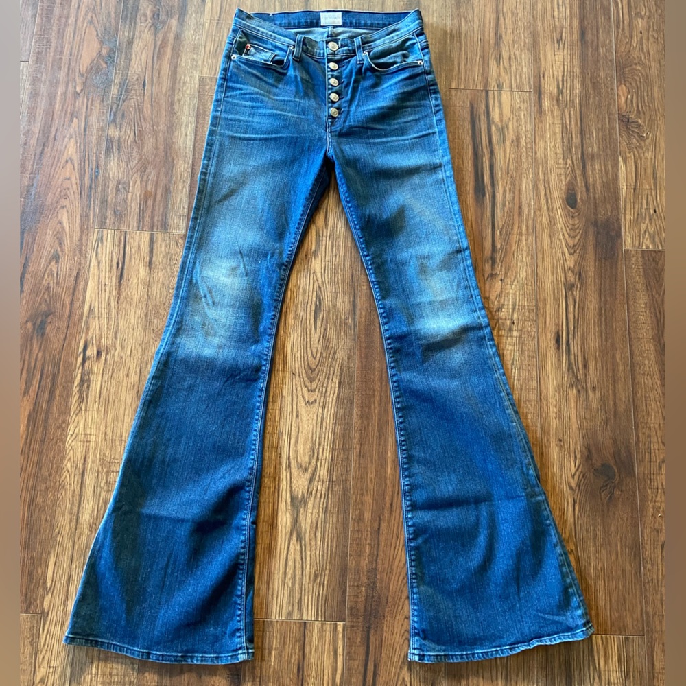 RARE Hudson button up Flare Jeans